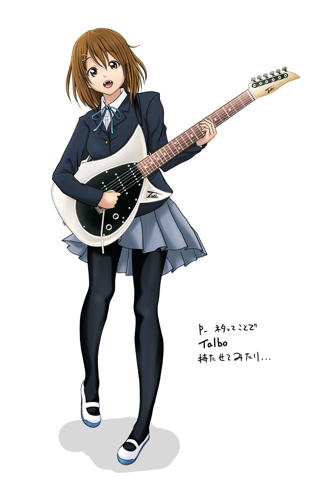ギターを持った女の子のイラストを見ながらギターの種類を覚えるまとめ Naver まとめ